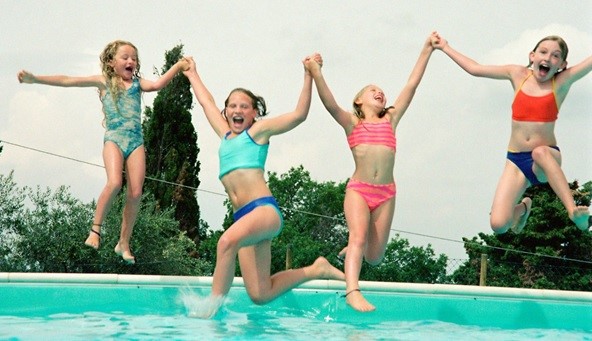 Jumping Into a Pool