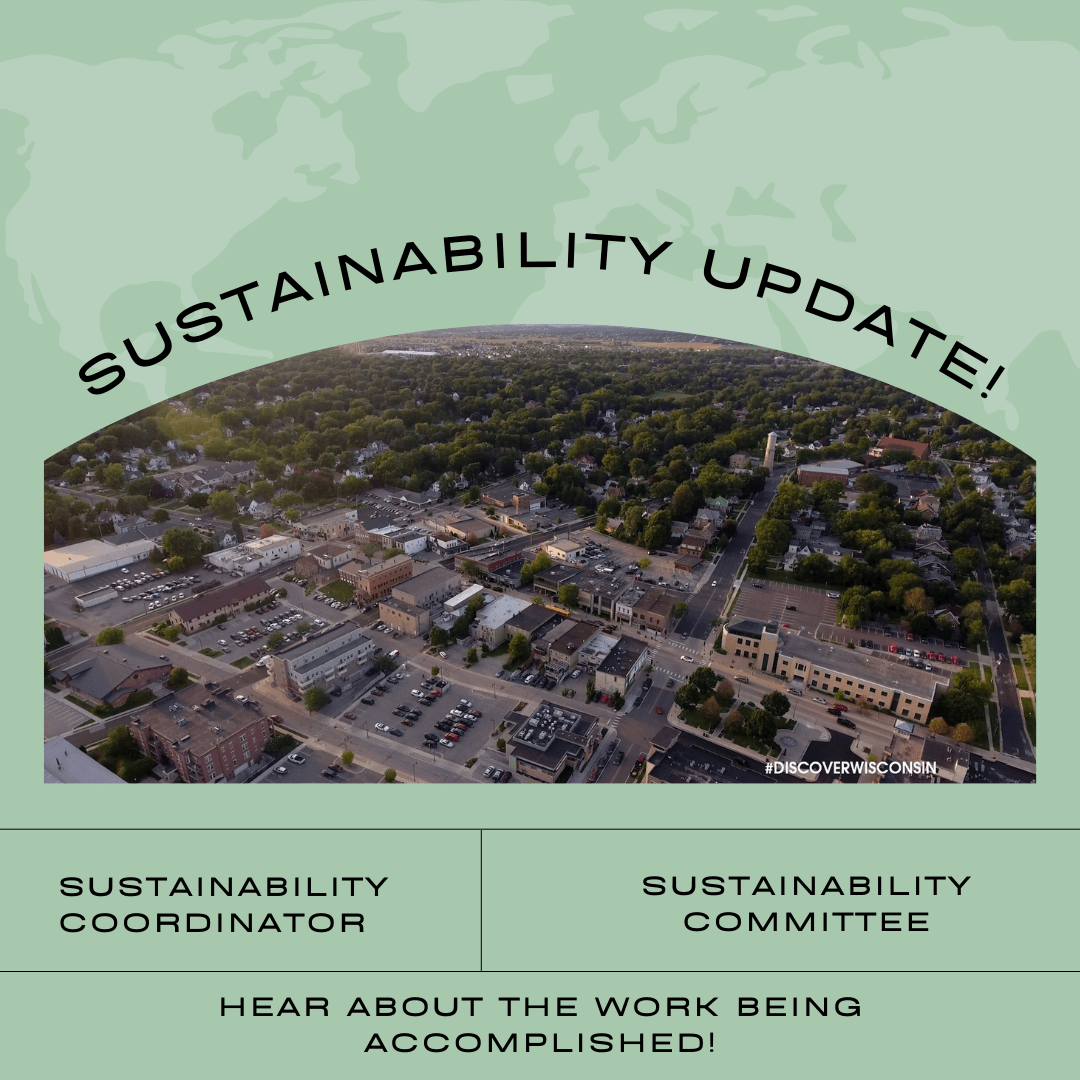 Sustainability update!