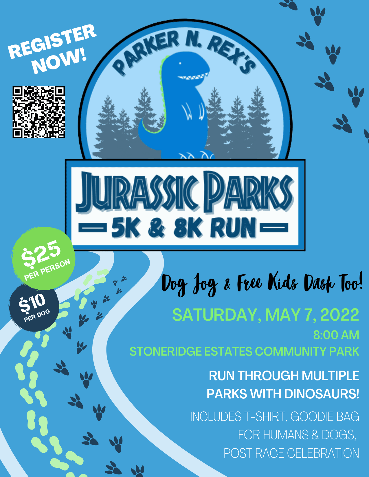 Jurassic Parks Flyer Opens in new window