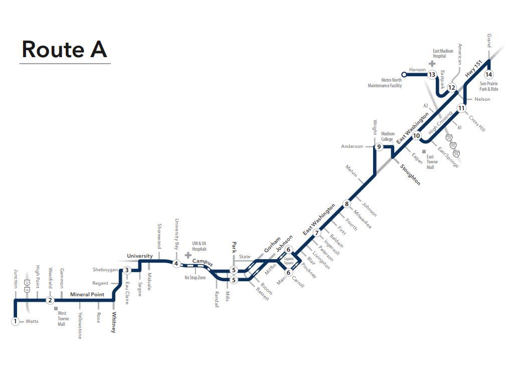 Route A Map