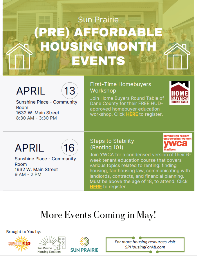 Capture affordable housing month
