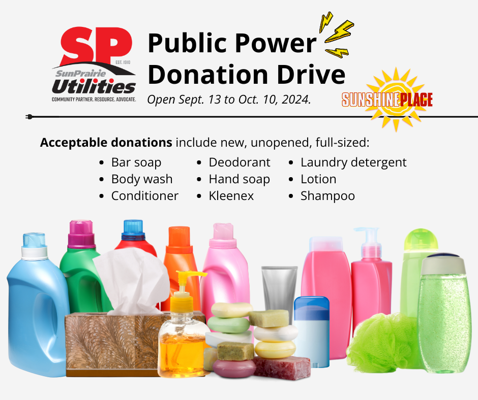 Public Power Donation Drive 1