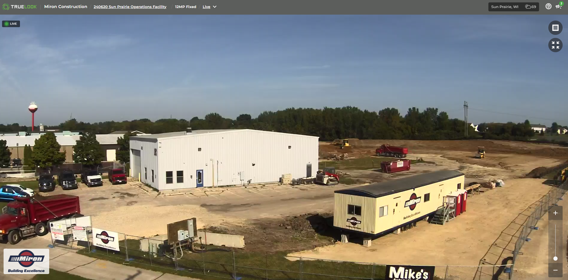 SPU Construction TrueLook Livestream 8.14.24