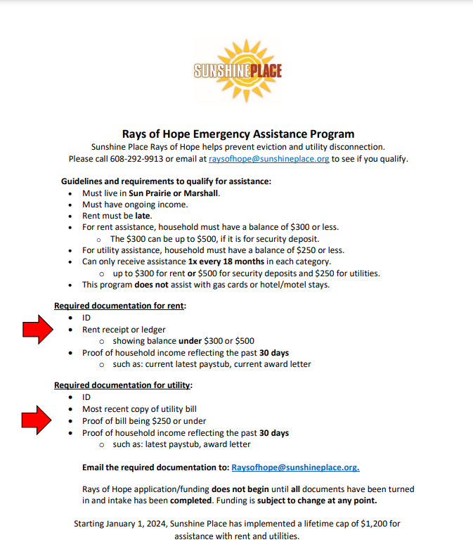 sunshine place 2024 nov