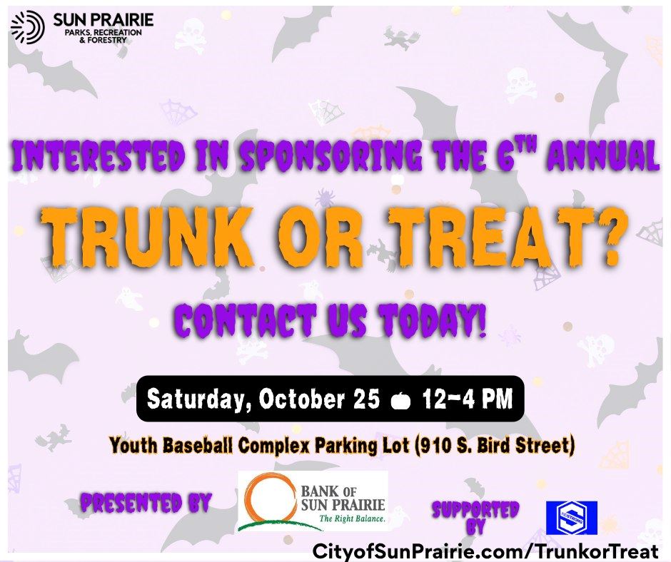 2025 Trunk or Treat Flyer