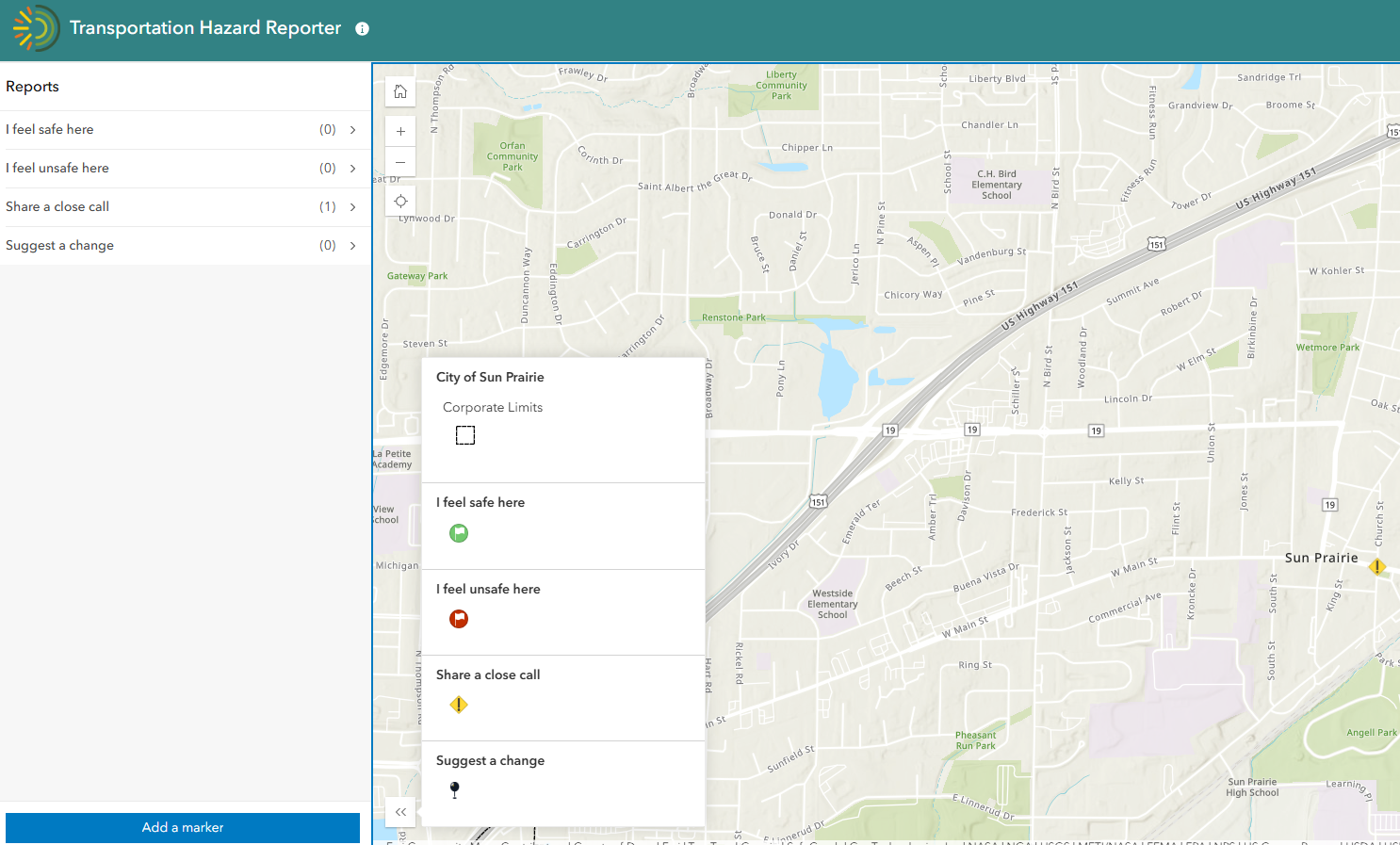 Street Safety Input Tool