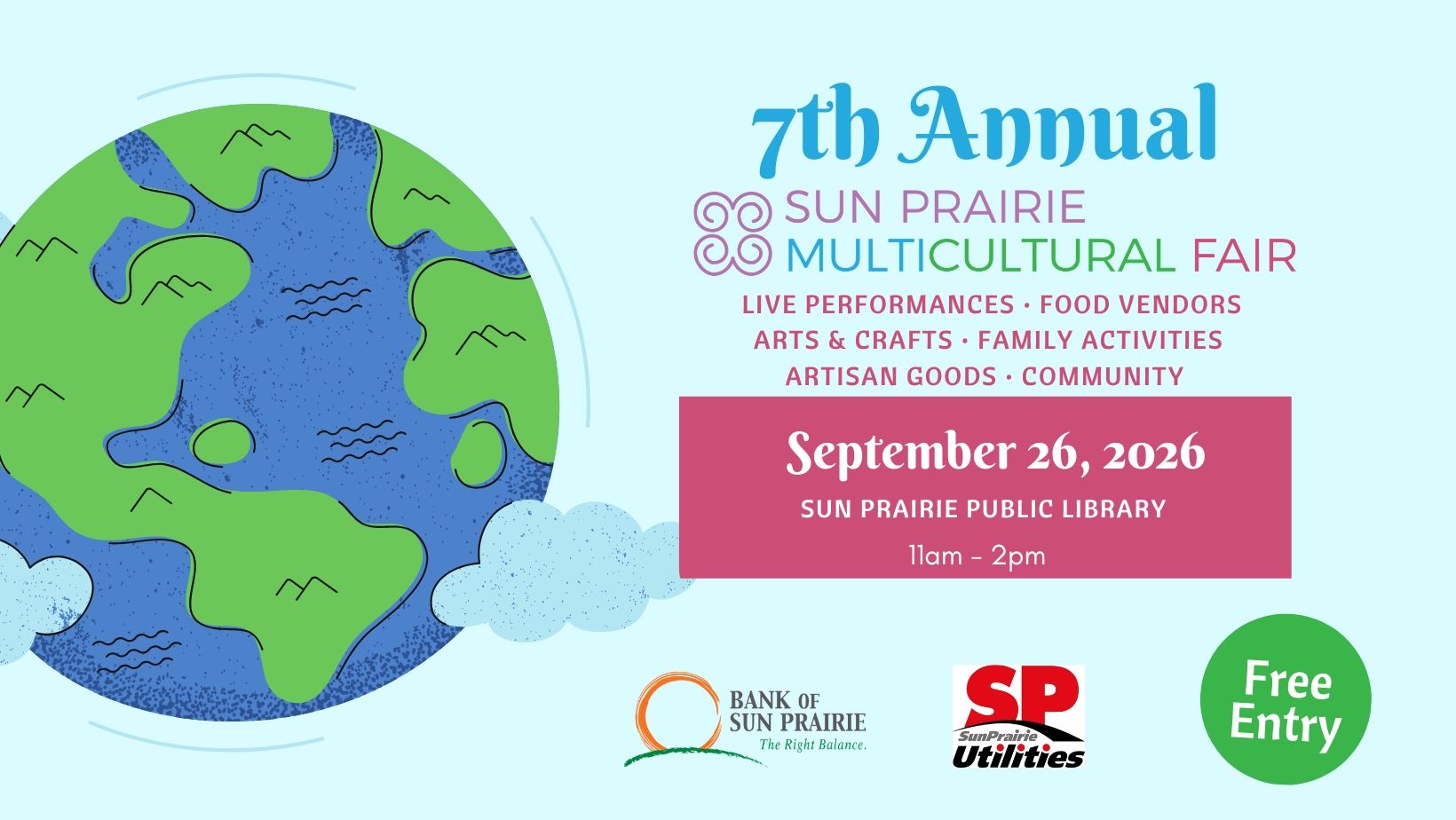 Multicultural Fair Flyers (Facebook Cover)